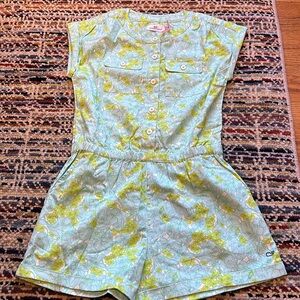 NWT Vineyard Vines Girls Twill Utility Romper